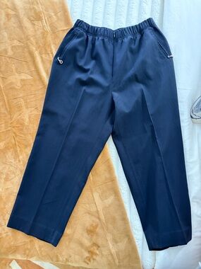 Vintage Navy Blue Capri Pant
